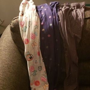 3 pairs girls 14-16 leggings